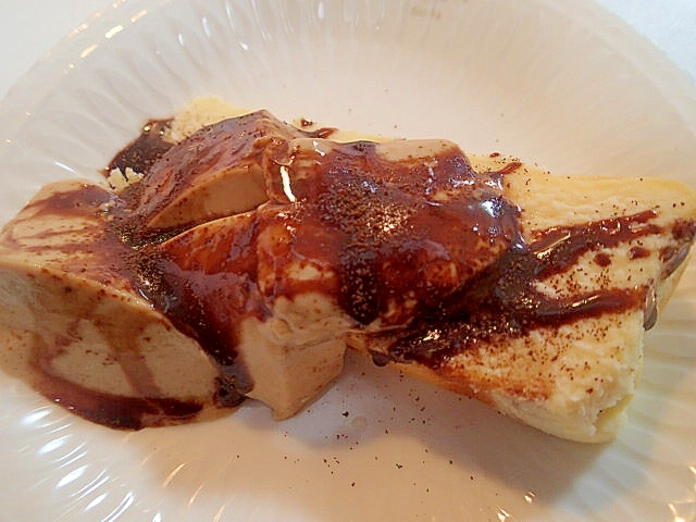 キャラメルプリンチーズケーキ レシピ 作り方 By ぷ みぃまま 楽天レシピ