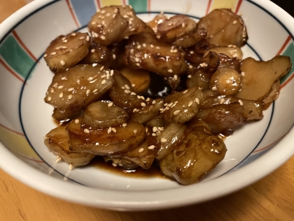 初めての菊芋！
美味しかったです(^^)