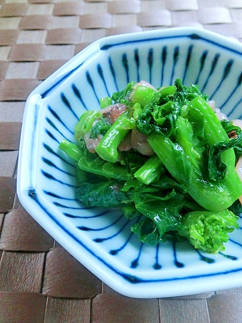 菜の花といか明太の和え物✿