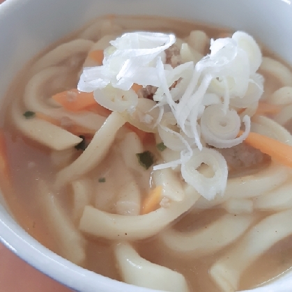 じゃがいものカレーうどん