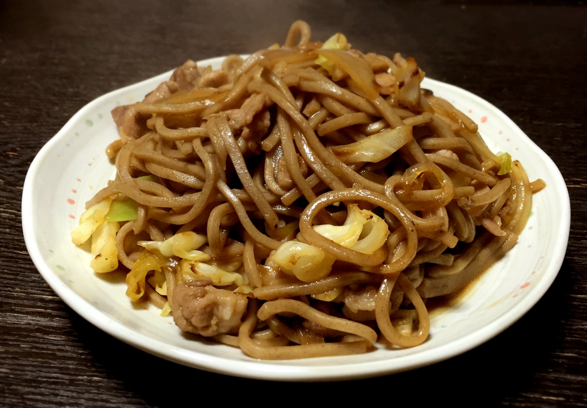 日本蕎麦で そば焼き レシピ 作り方 By あひる課長 楽天レシピ 日本蕎麦で そば焼き レシピ 作り方 By あひる課長 楽天レシピ