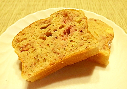 【無脂肪・低脂肪】いちごのパウンド風ケーキ