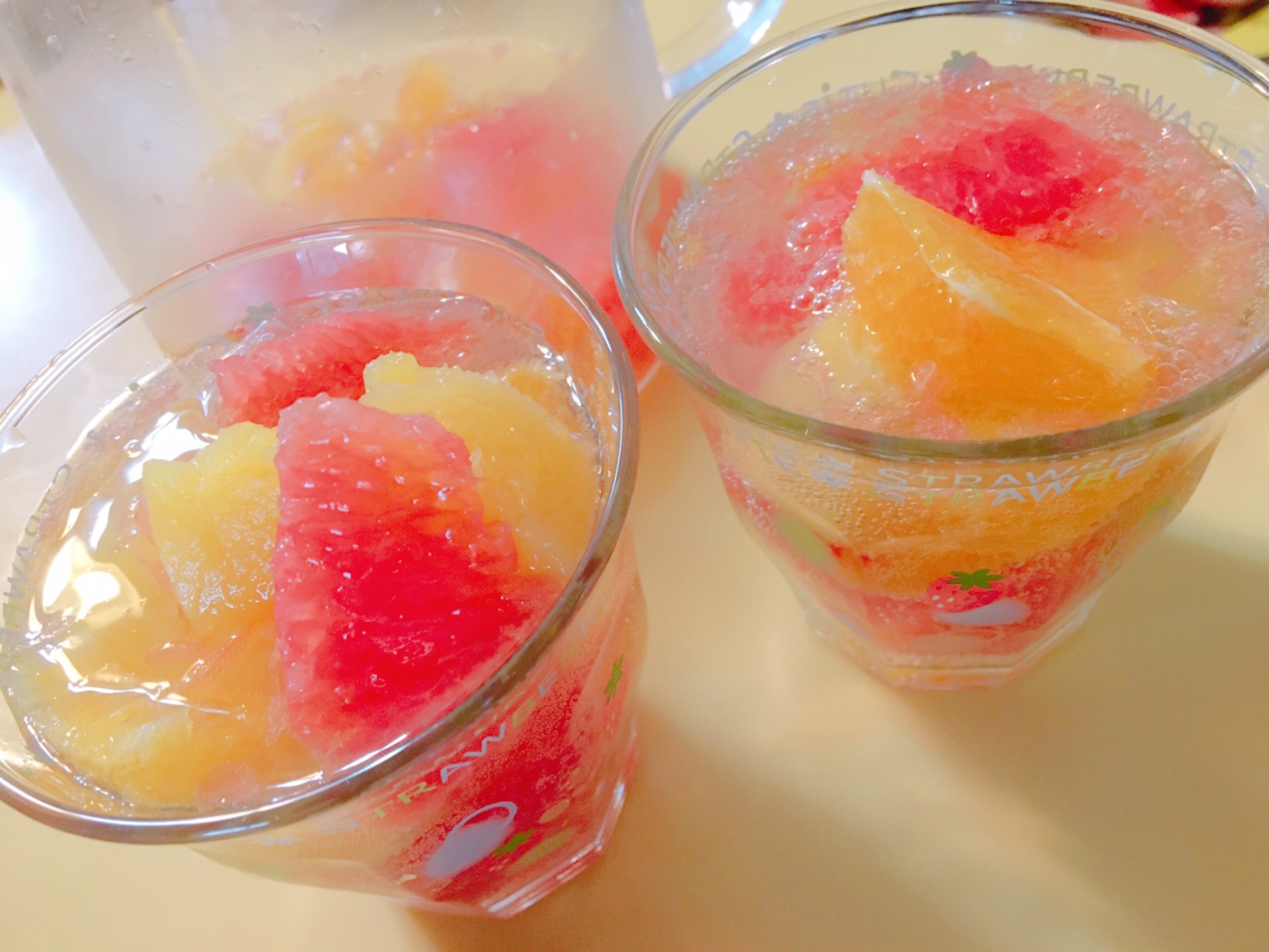 炭酸で爽やかフルーツポンチ レシピ 作り方 By Tsu2ya8 楽天レシピ 炭酸で爽やかフルーツポンチ レシピ 作り方 By Tsu2ya8 楽天レシピ