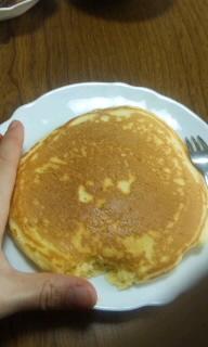 小麦粉で☆ホットケーキ