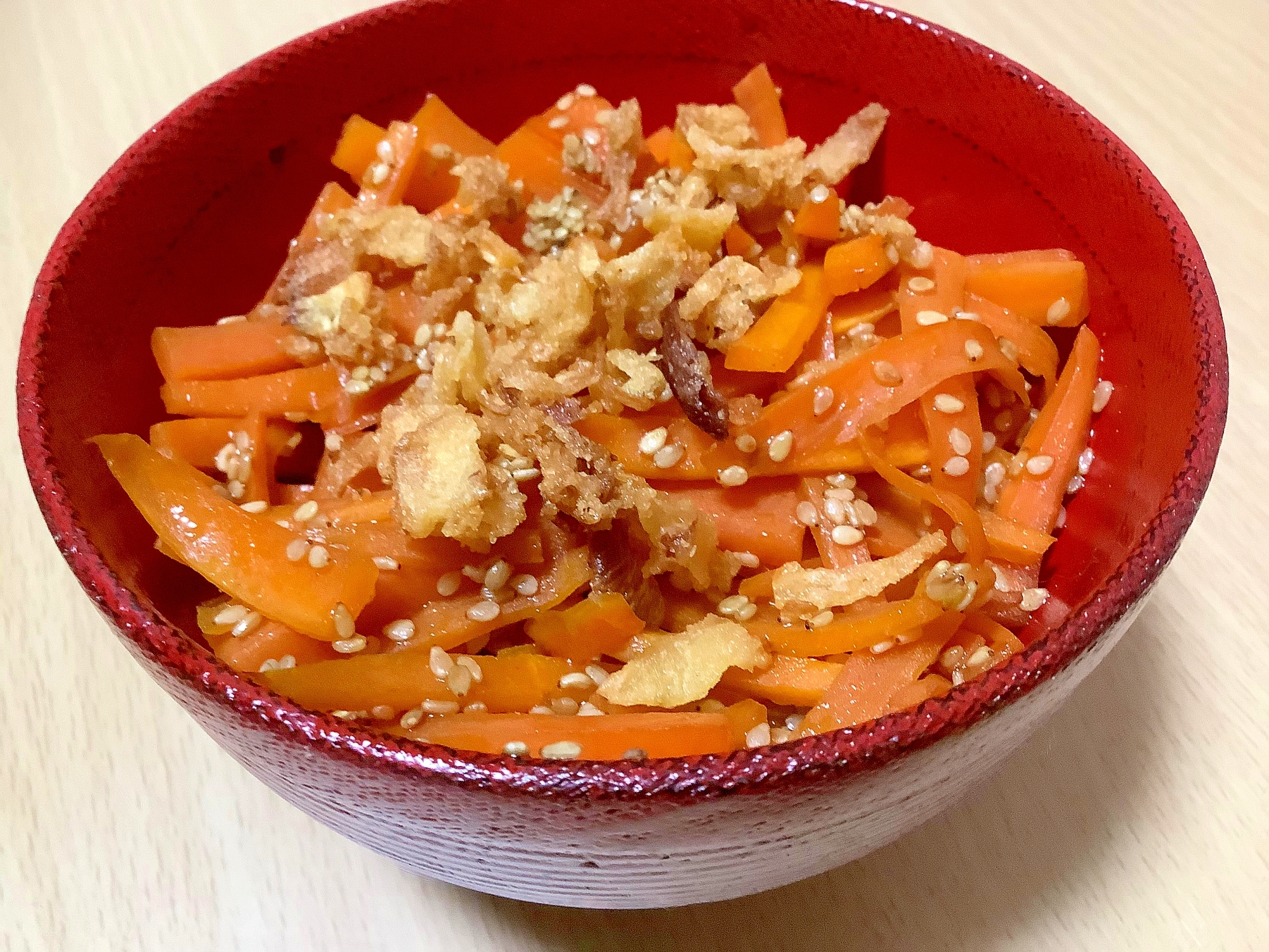 人参のキンピラ クリスピーフライドオニオン添え レシピ 作り方 By Getbusylivingworld 楽天レシピ 人参のキンピラ クリスピーフライドオニオン添え レシピ 作り方 By Getbusylivingworld 楽天レシピ