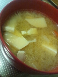 タケノコ入り豚汁 レシピ 作り方 By Xxx朱夏xxx 楽天レシピ タケノコ入り豚汁 レシピ 作り方 By Xxx朱夏xxx 楽天レシピ