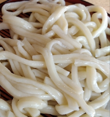 捏ねる時間5分♪もちもち美味しい☆手打ちうどん