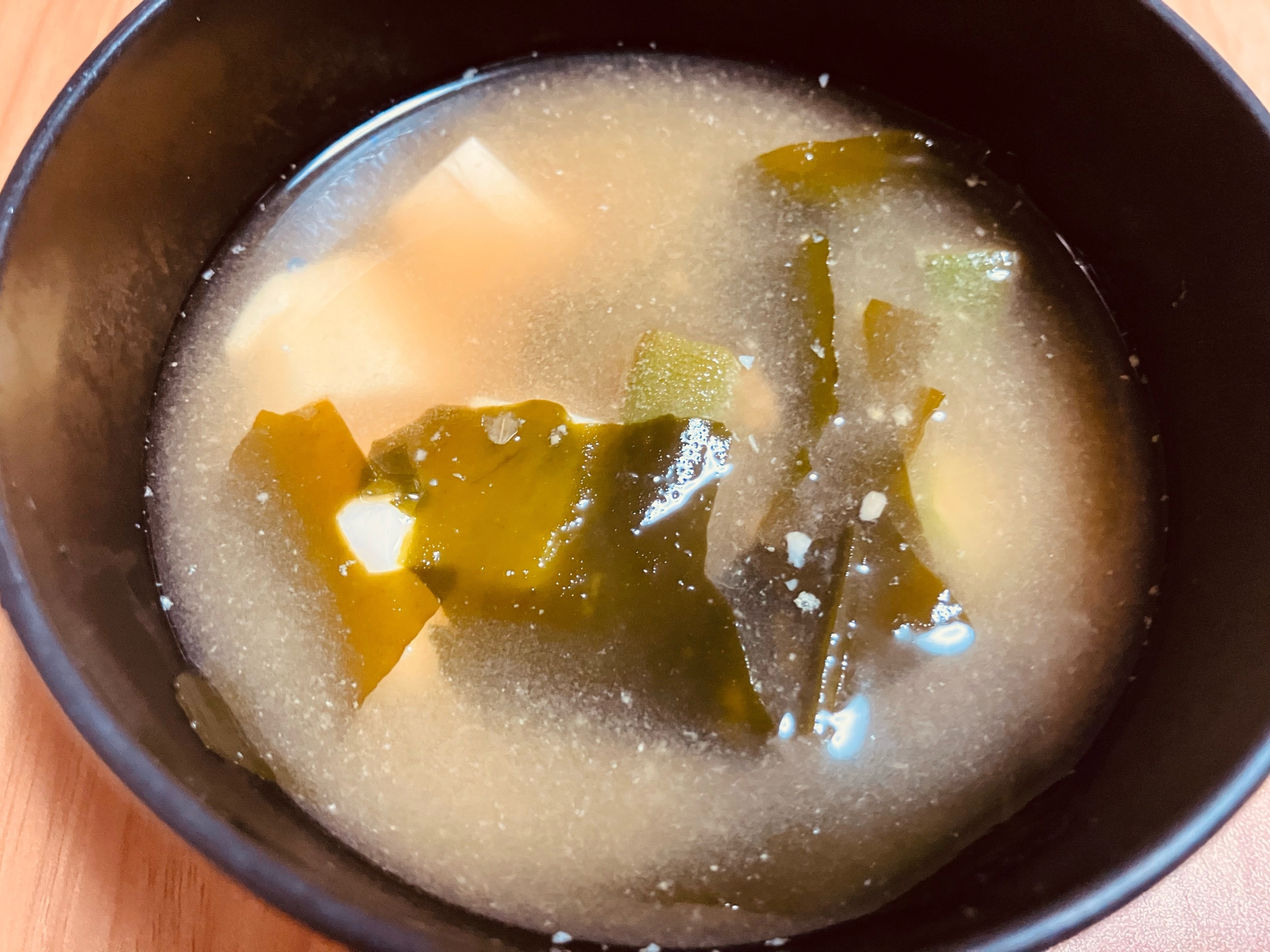 夏バテ対策の食物繊維味噌汁