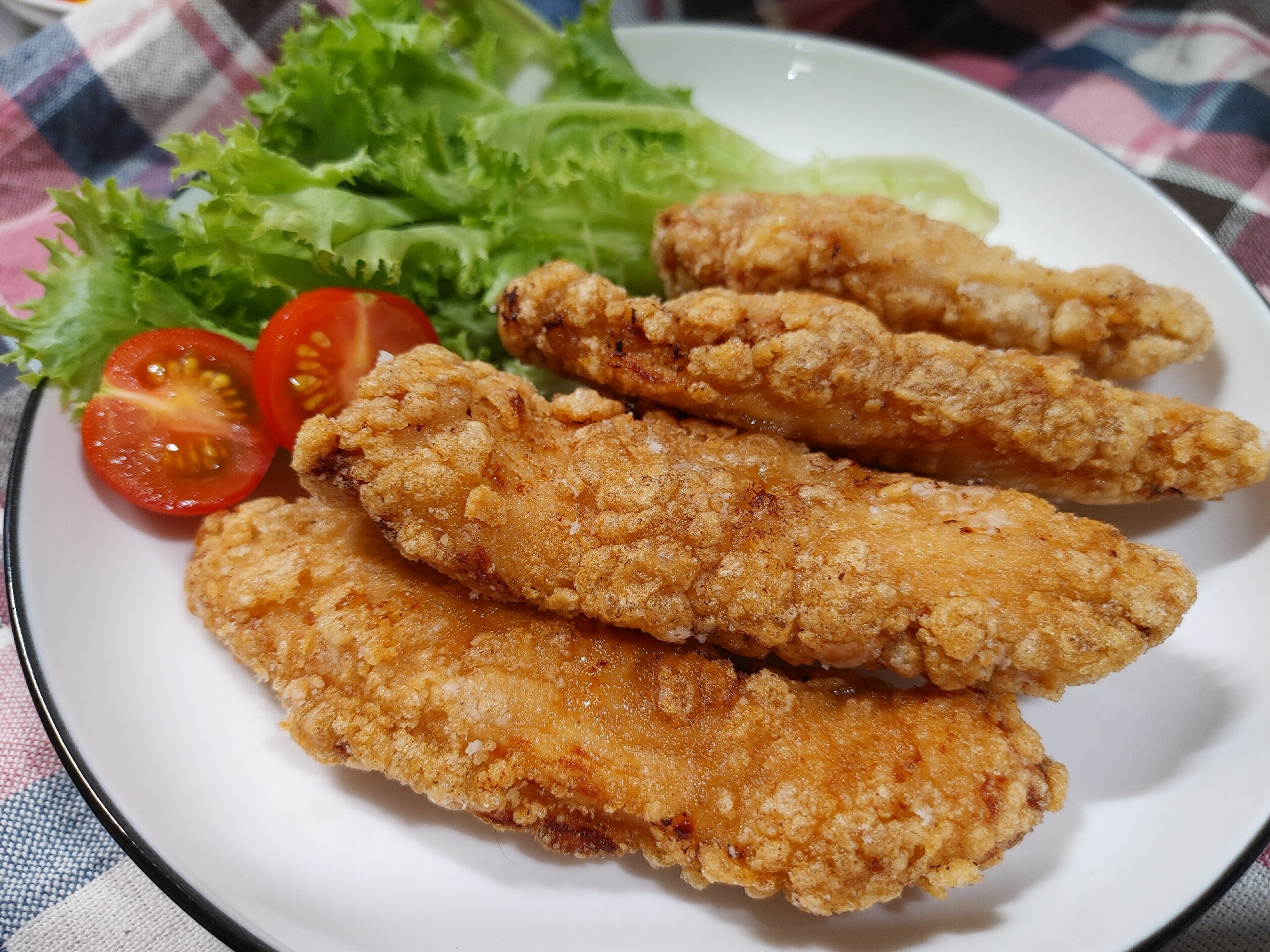 鶏胸肉De〜ザクザク唐揚(醬油味)