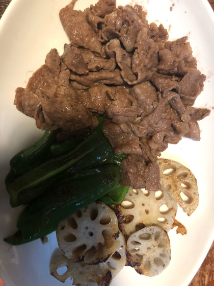 子供が喜ぶ！ホクホクじゃがいもと牛肉の焼き肉ダレ♪