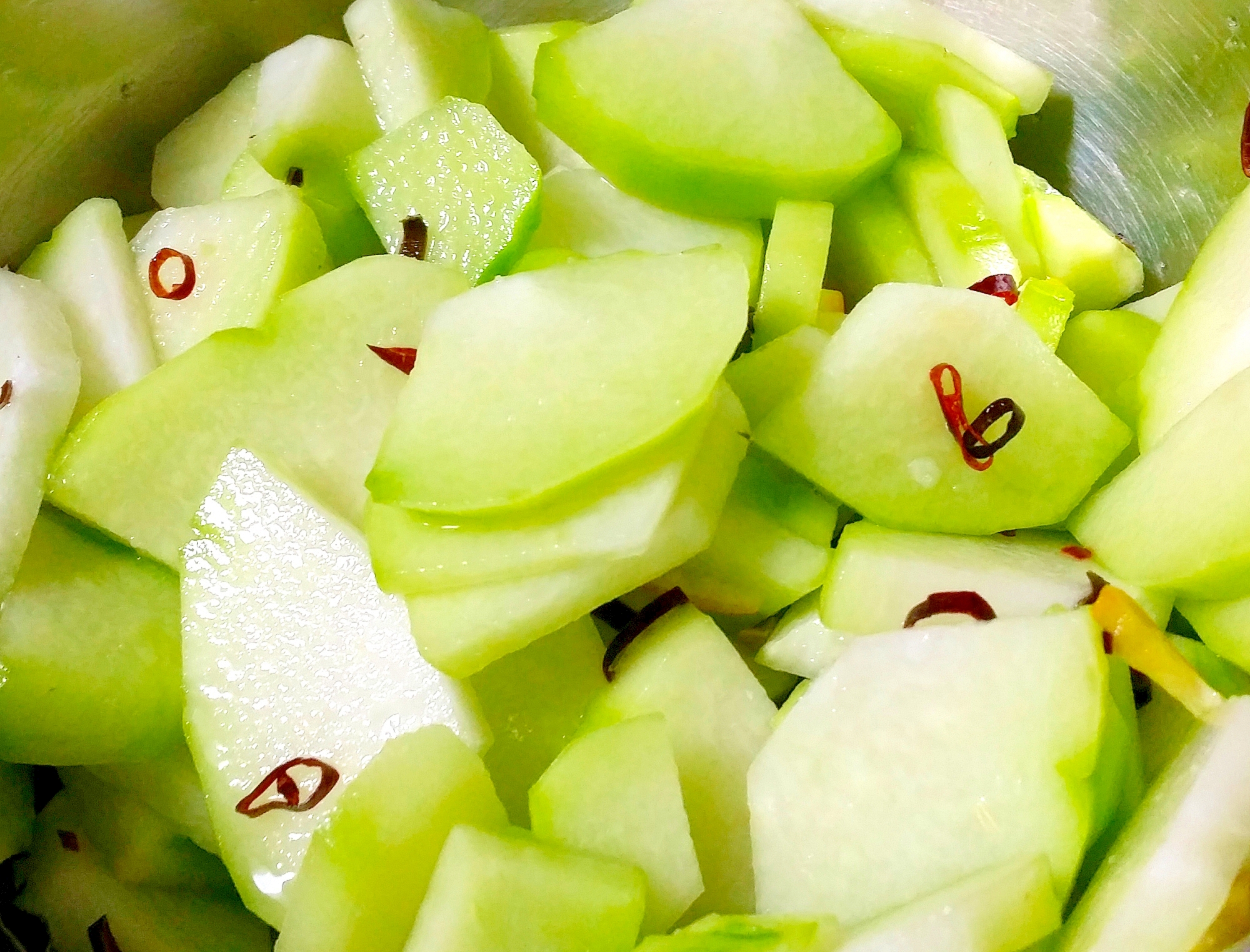 はやとうりの糠漬け レシピ 作り方 By Mama S Cafe 123 楽天レシピ