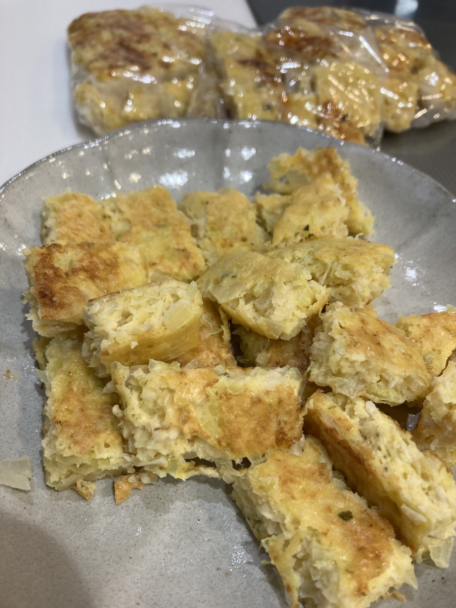 離乳食後期 おやつにも お好み焼き レシピ 作り方 By まーちゃんma Yu 1125 楽天レシピ