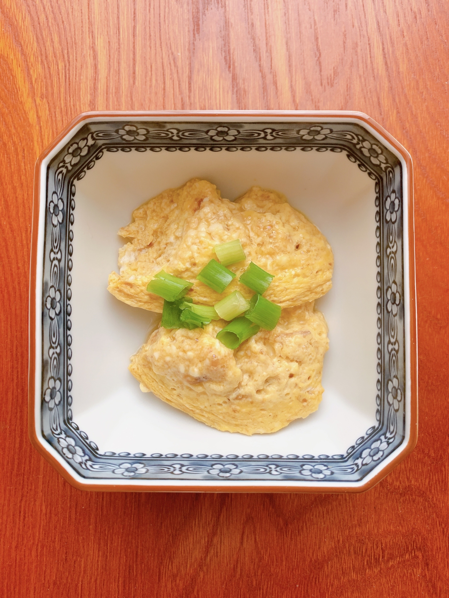 【時短調理】豆腐と卵のレンジ蒸し