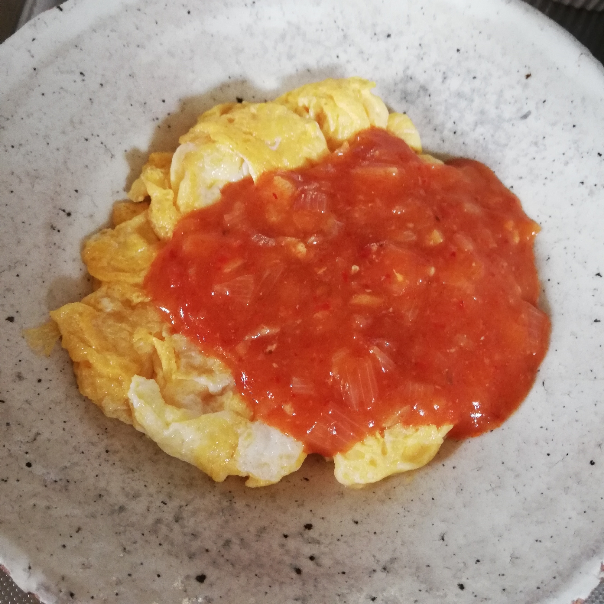 卵焼きのチリソース