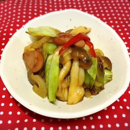 お弁当用にパプリカと玉ねぎも加えて作りました！野菜たっぷり食べれて 簡単でとても美味しかったです♪また作りたいです☆