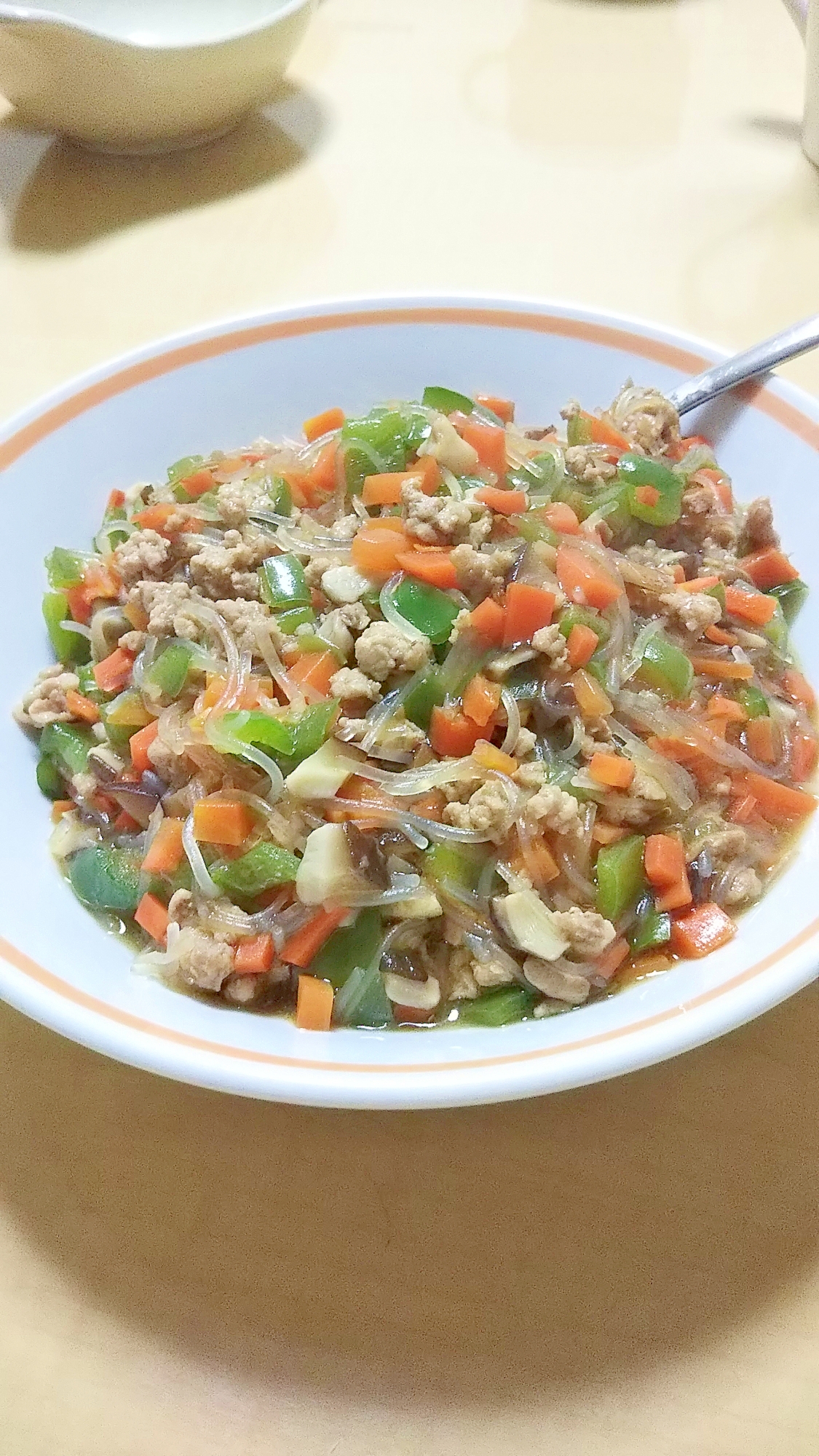 野菜たっぷりの肉そぼろ