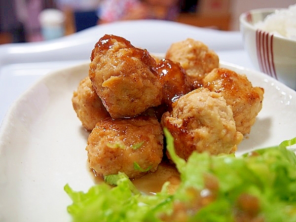 照り焼き肉団子