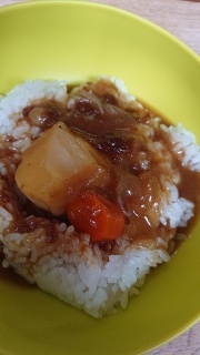 玉ねぎたっぷり煮込みカレー