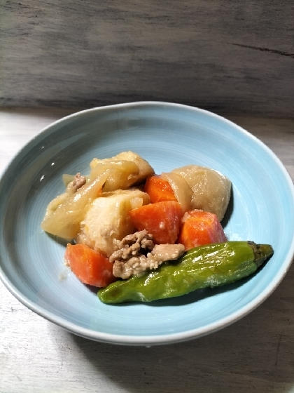 残り野菜の煮物