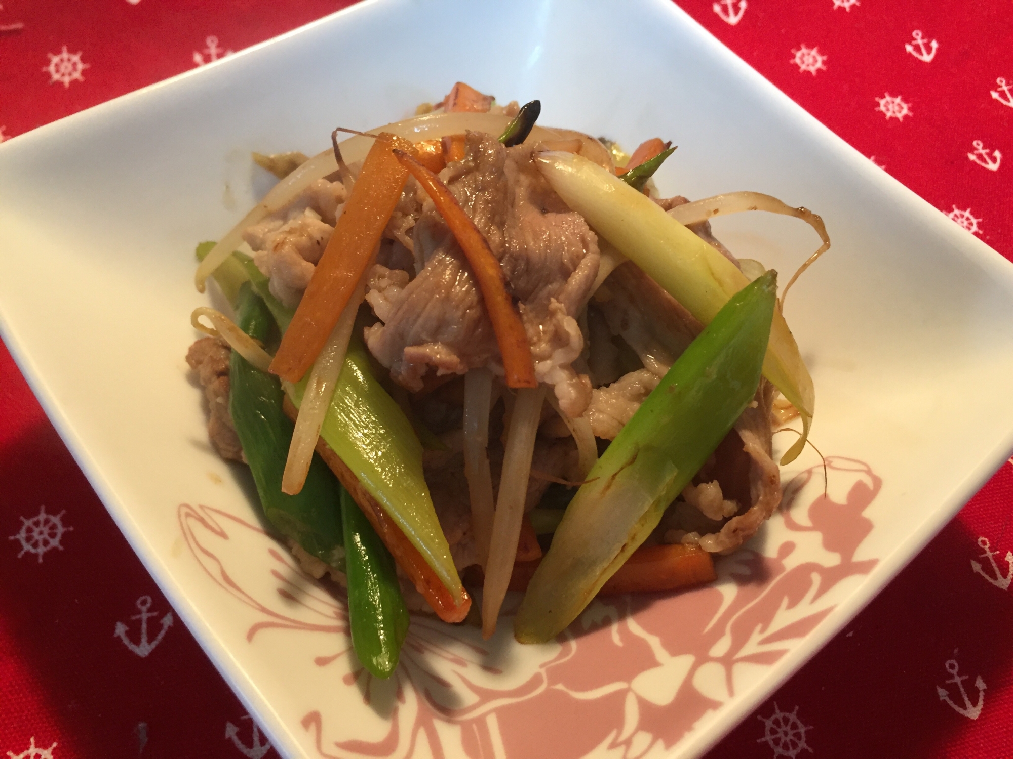 パパッと美味しい！にんにく醤油野菜炒め