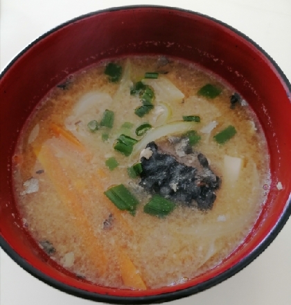 サバ缶の味噌汁、美味しかったです！
美味しくて、ビックリしました～(^o^)