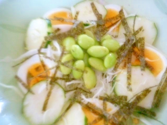 冷凍枝豆のサラダ