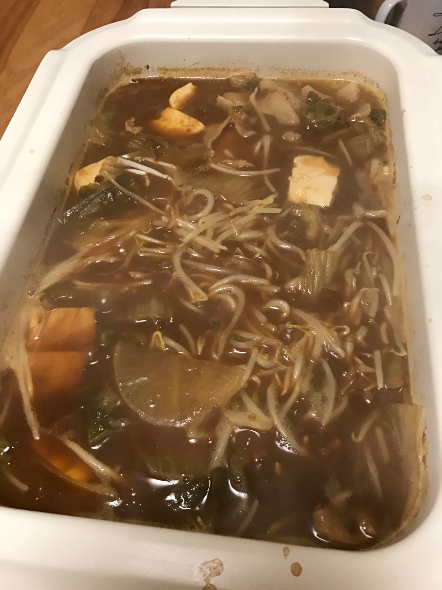 もやしたっぷりカレー鍋