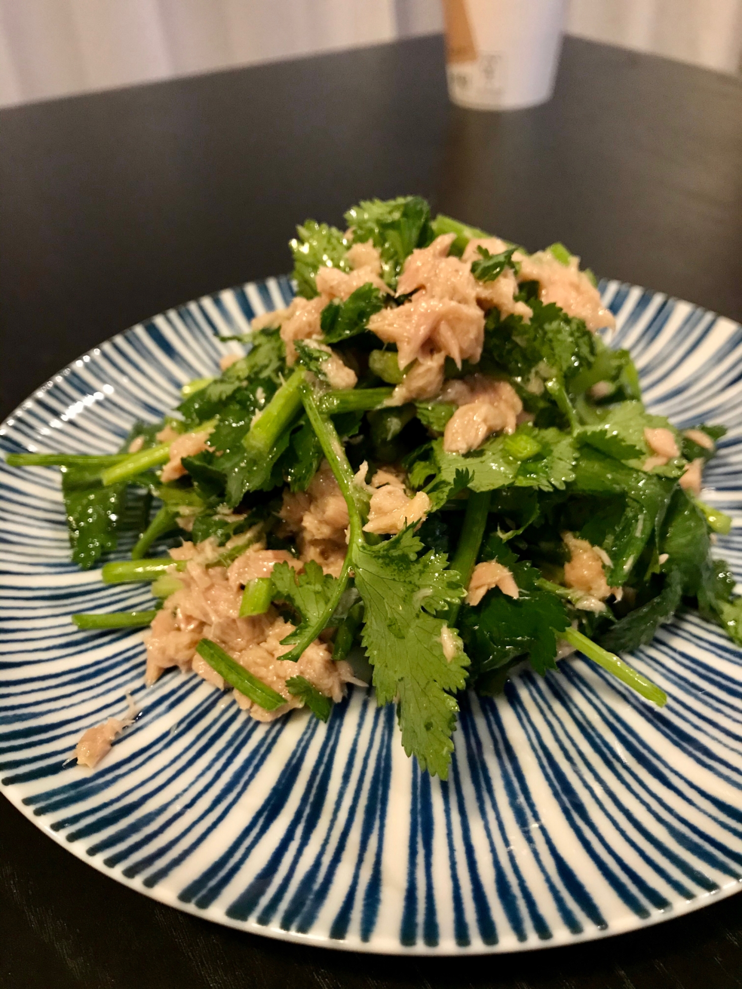 あえるだけ!パクチーツナサラダ