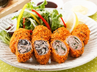 シソ風味&ゴマ風味トンカツ