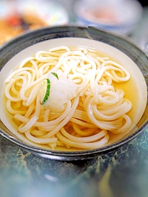 ひやしかけうどん