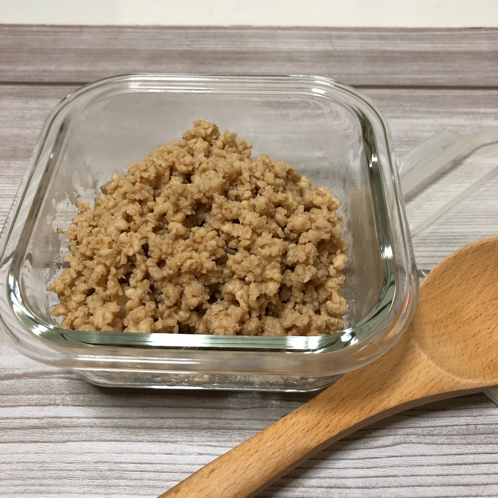 ピリ辛 豆板醤入り鶏ひき肉のそぼろ ♪