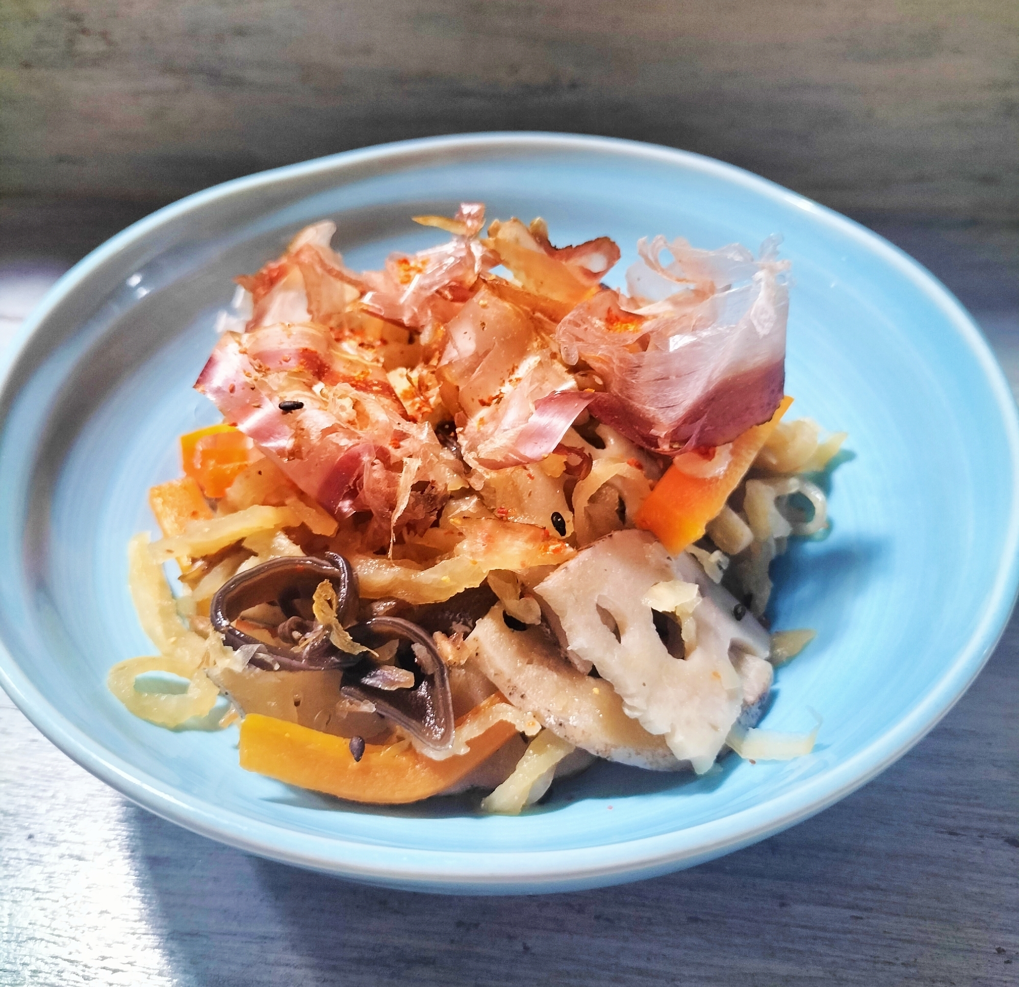 切り干し大根の五目煮