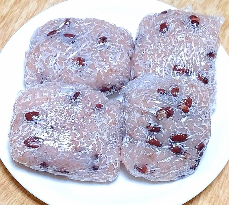 赤飯の冷凍保存と温め方