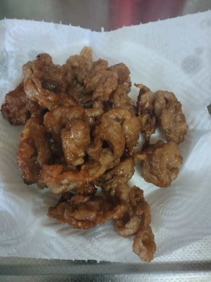あっという間に出来ちゃう♫豚こま肉の唐揚げ