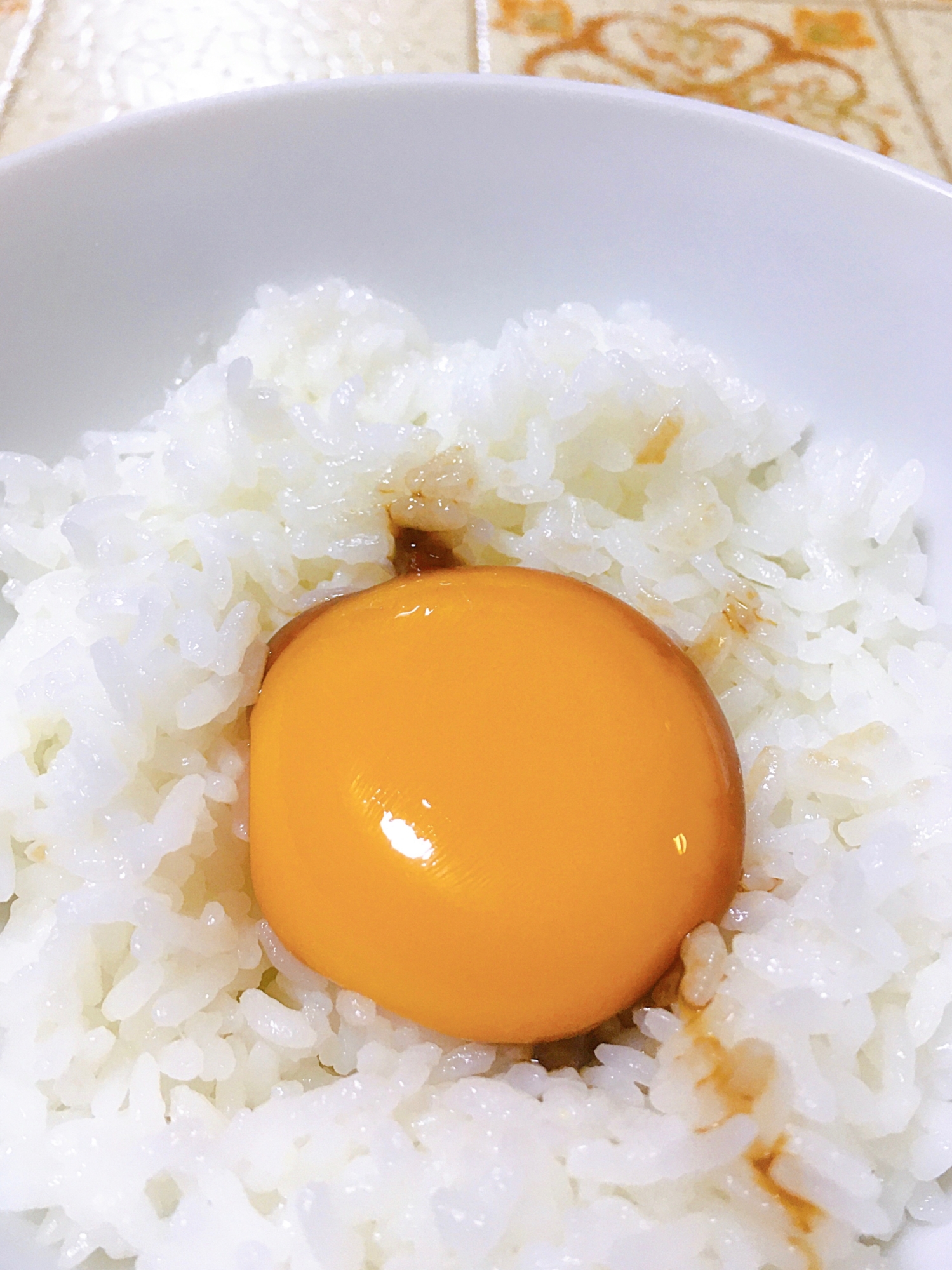 最高TKG☆卵黄のゴマ醤油漬け