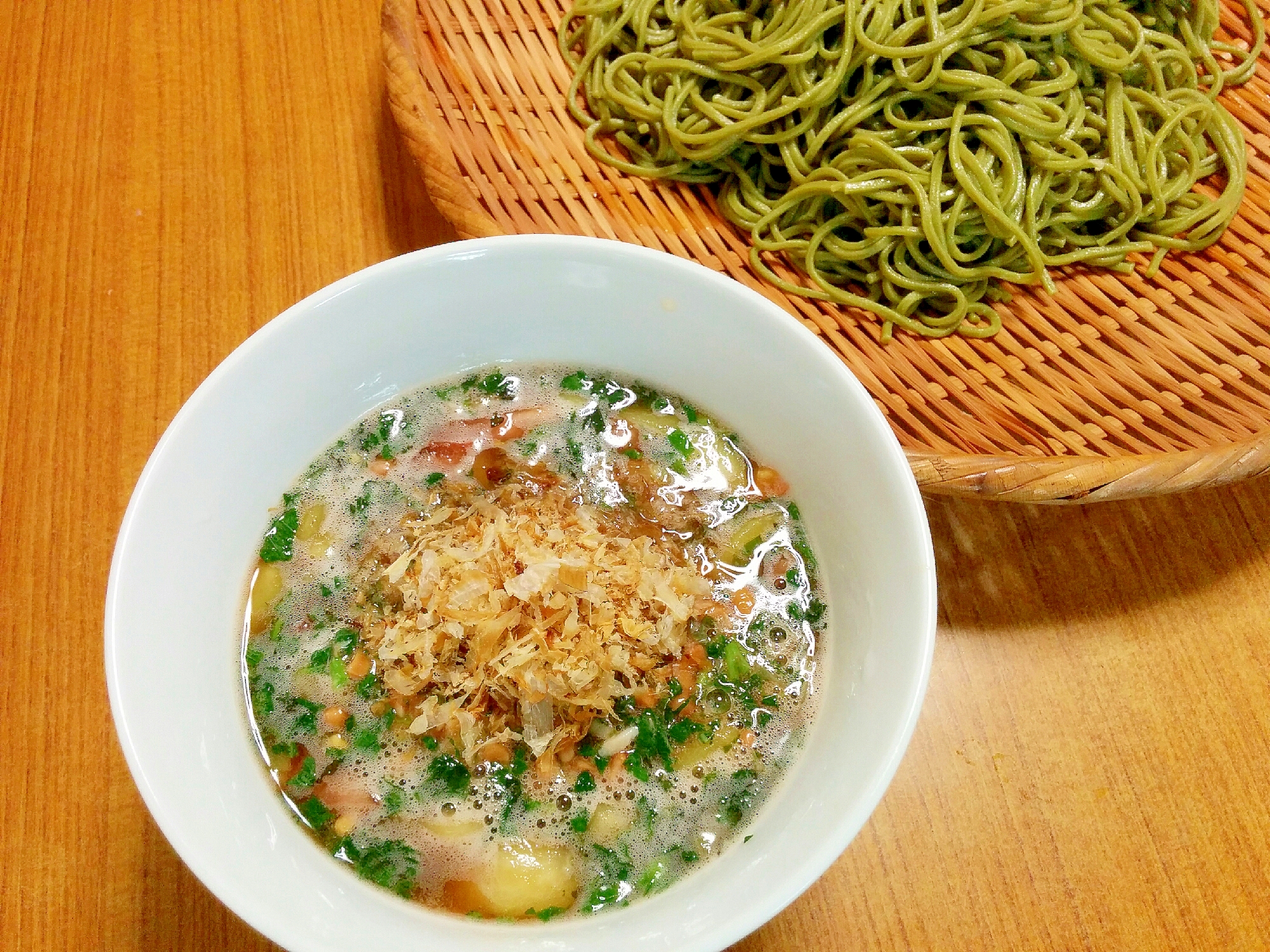 野菜とトマトつけダレ♡お蕎麦におそうめんに