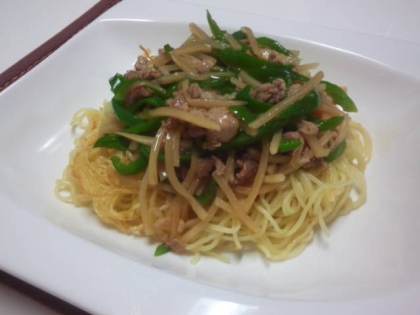 中華麺にのせました～美味しくてペロッと食べてしまいました(*´ω｀*)とっても丁寧なレシピ、見習いたいです☆ごちそうさまでした！