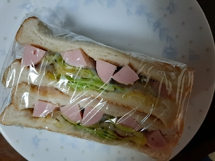 早朝食べる用につくりました。有難うございました。