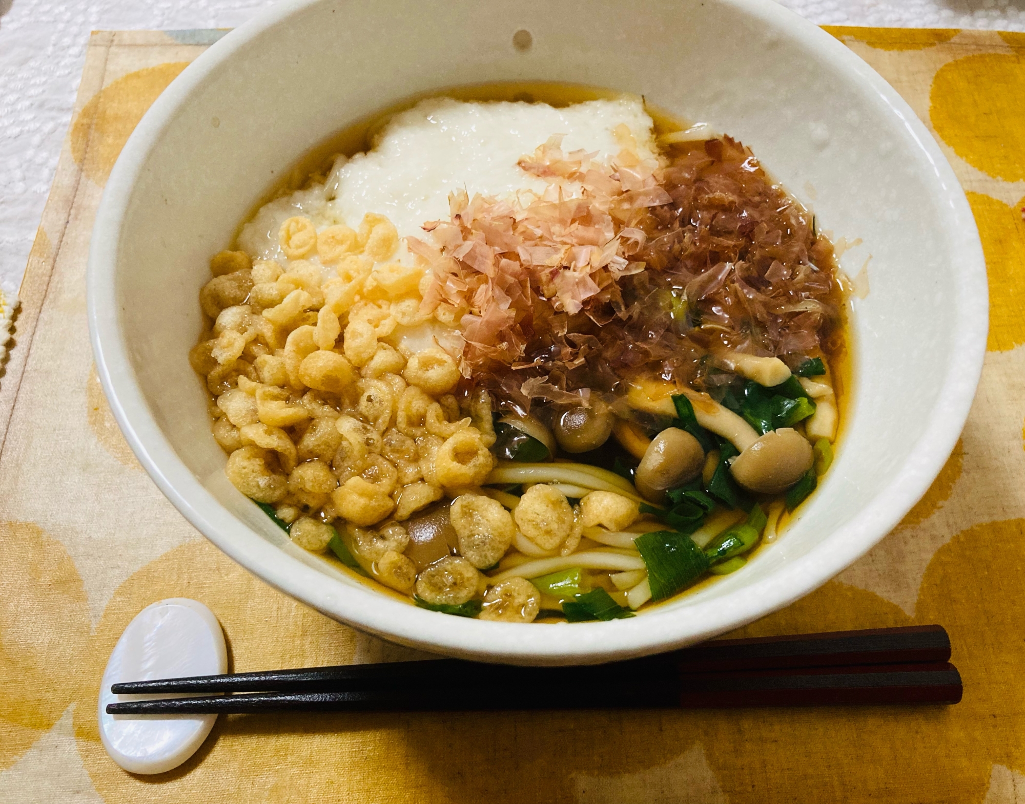 山芋ぶっかけうどん