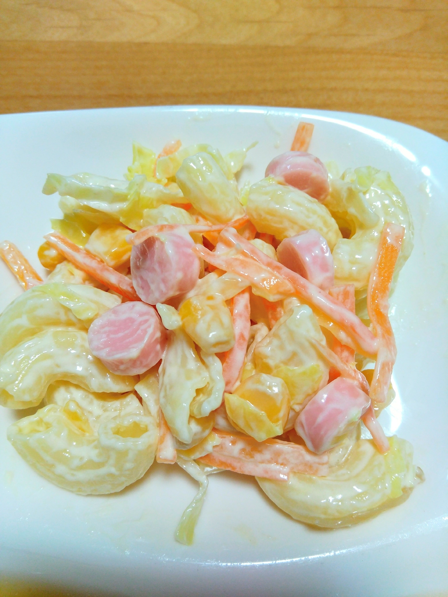 ヨーグルトでヘルシーマカロニサラダ☆