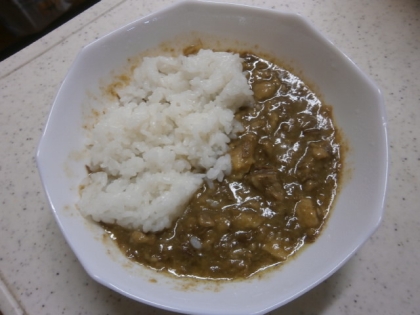 ハロウィンにカボチャ入りカレー