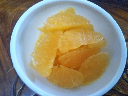 柑橘類はなかなか剥くの難しいですよね(・・;)
上手くいきました〜♡
