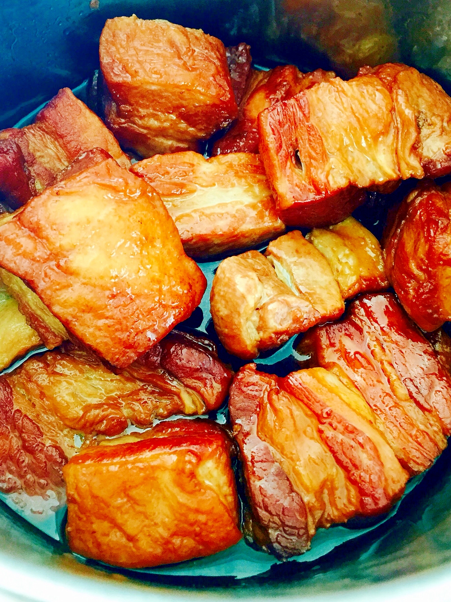 カリッと焼き目 ドカンとがっつり 豚の角煮 レシピ 作り方 By ミートソース 楽天レシピ