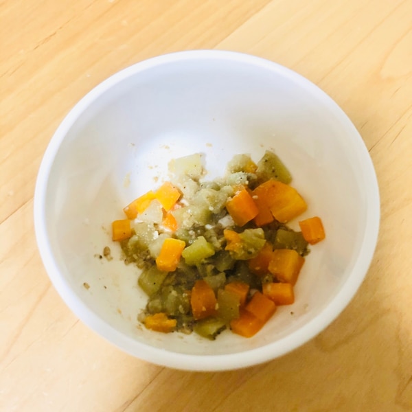 離乳食後期 なすと人参のごまあえ レシピ 作り方 By ちむすけ 楽天レシピ 離乳食後期 なすと人参のごまあえ レシピ 作り方 By ちむすけ 楽天レシピ