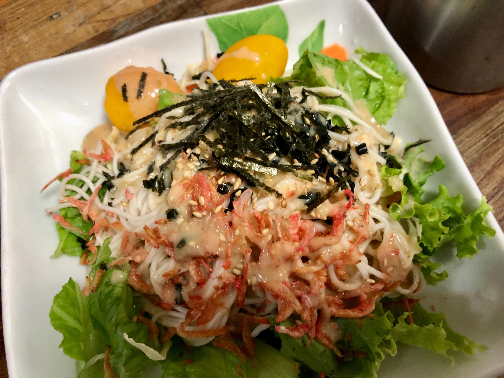 乗せるだけ簡単！冷やし素麺