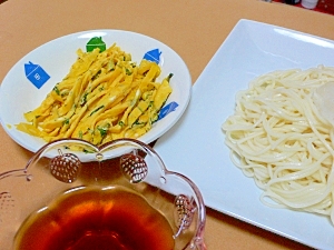 そうめんに!大葉入り錦糸卵〜
