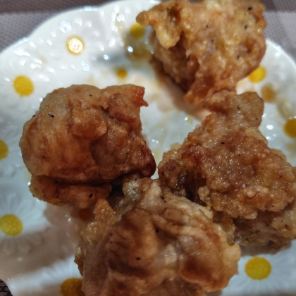 昨日の唐揚げ♪カリッと温め方（保存方法つき）