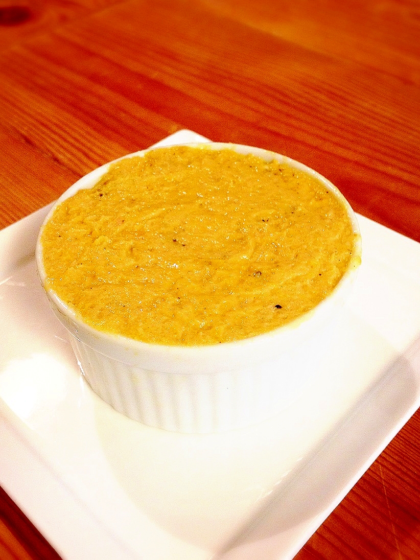 カレー風味のひよこ豆のディップ カレーフムス