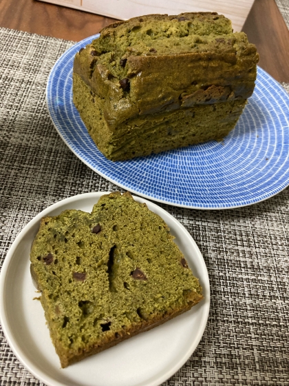 【HMで】抹茶のパウンドケーキ