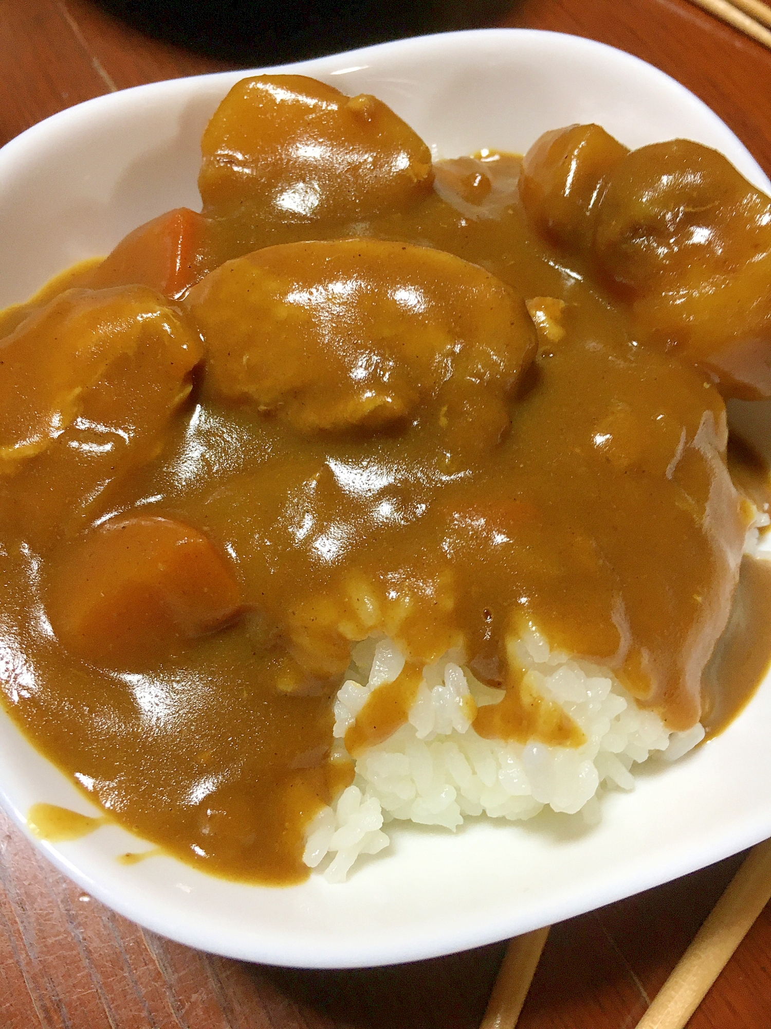 にんにくたっぷりチキンカレー